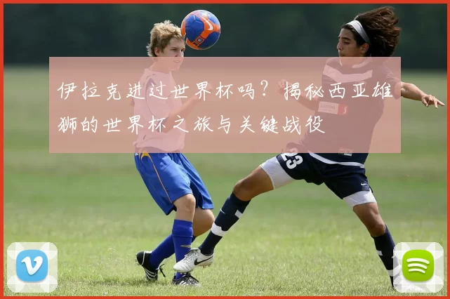 伊拉克进过世界杯吗?揭秘西亚雄狮的世界杯之旅与关键战役